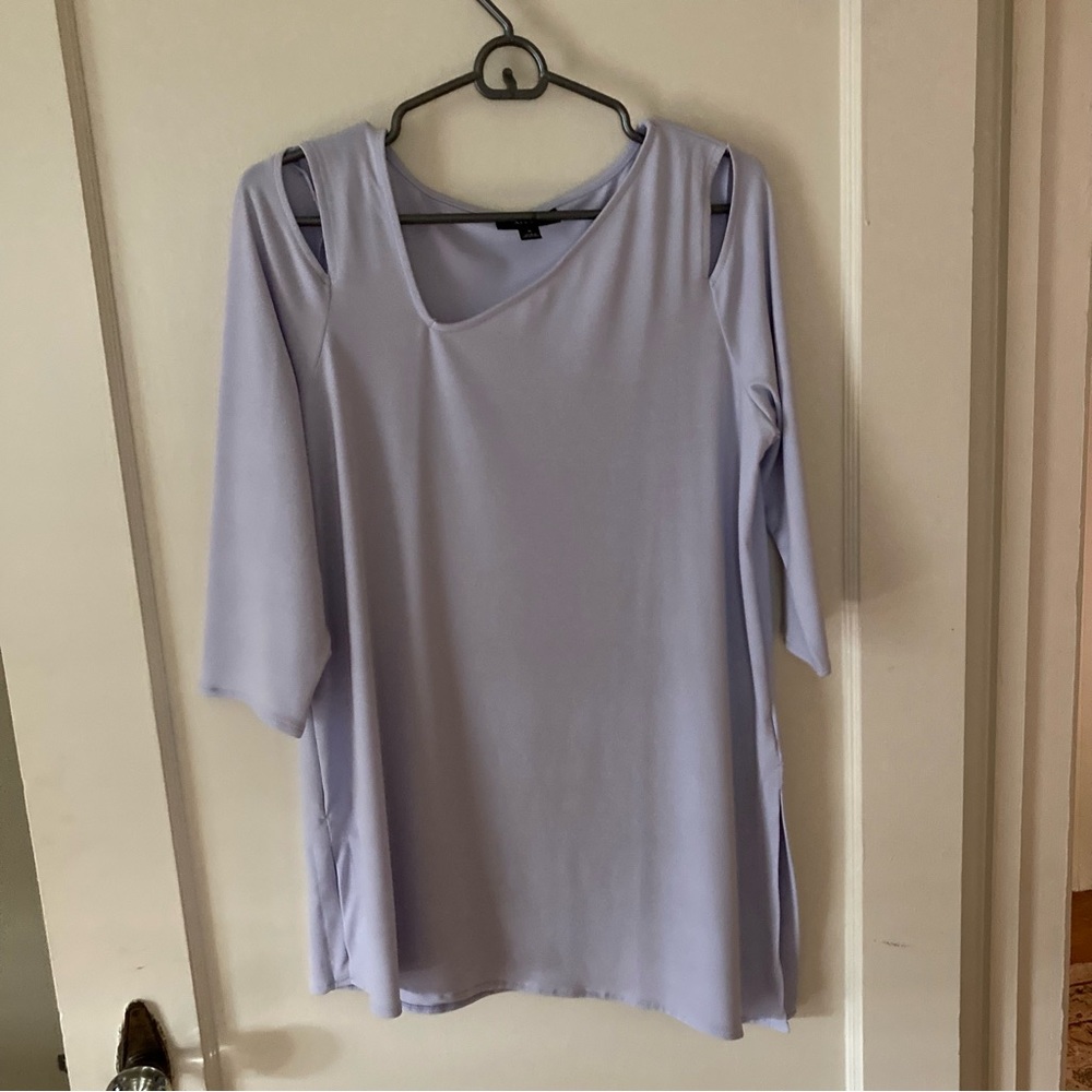 Alfani Asymmetrical, Cut Out, Tunic in Medium